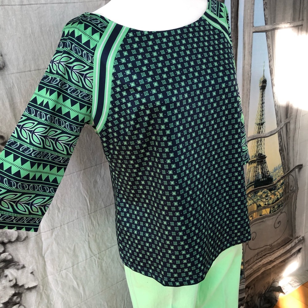 Gretchen Scott Kanga Jersey Topper Size Medium - Picture 4 of 8